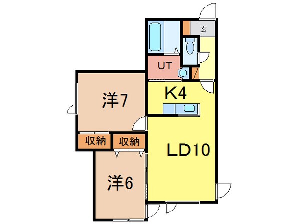 Ｒｅｌａｃｈｅ　Ｖの物件間取画像